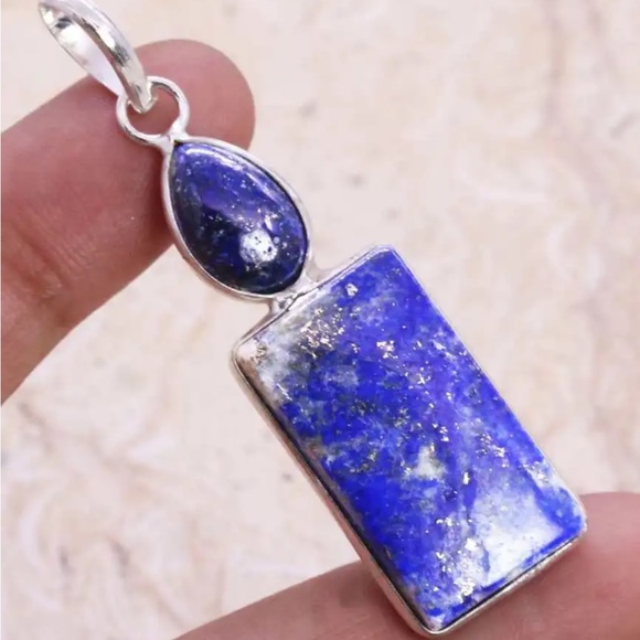 Lapis pendants - Picture 3 of 6